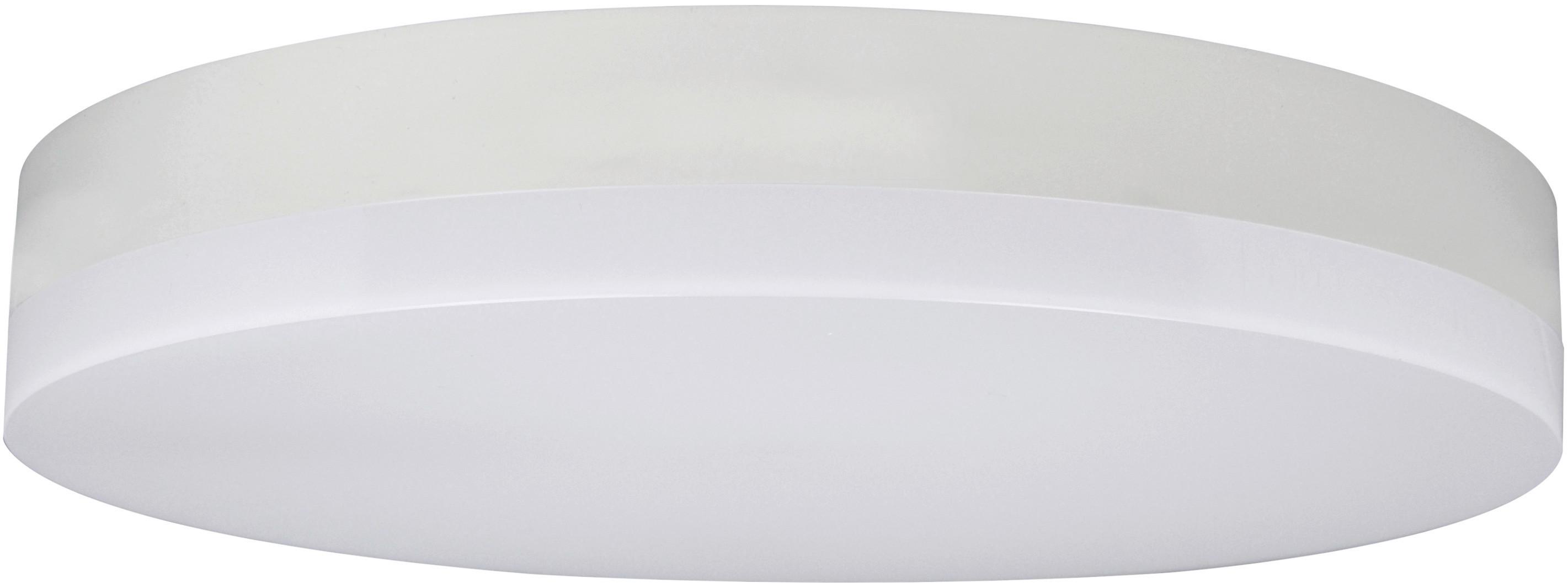 LED-Deckenleuchte Ø 28 cm, mit Bewegungsmelder - Weiß, Basics, Kunststoff (28/5,1cm)