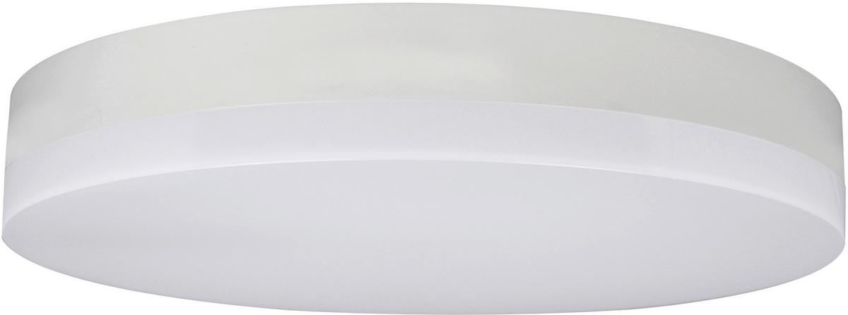 LED-Deckenleuchte Ø 28 cm, mit Bewegungsmelder - Weiß, Basics, Kunststoff (28/5,1cm)
