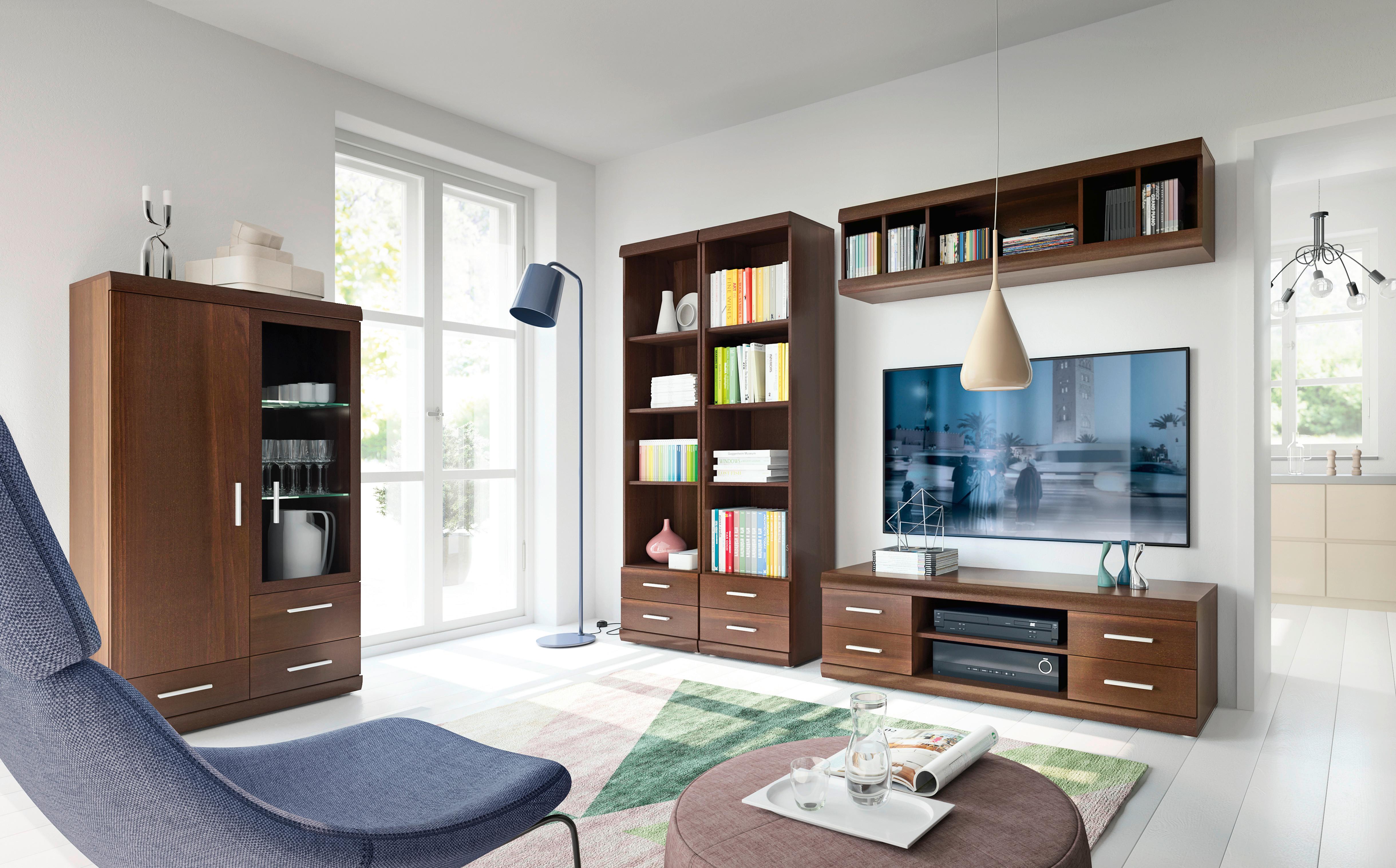 Hängeelement Imperial Walnussfarben B:140cm - Walnussfarben, KONVENTIONELL, Holzwerkstoff (140/36/30cm)