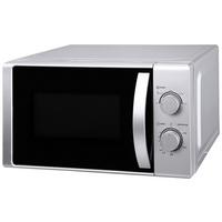 Mikrowelle Nabo Mwu Silber- Farben 700 W, Auftaufunktion - Silberfarben, KONVENTIONELL (44/26/35cm) - Nabo