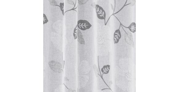 Vorhang Mit Ösen Iver 140x245 cm Silber - Grau, MODERN, Textil (140/245cm) - Luca Bessoni