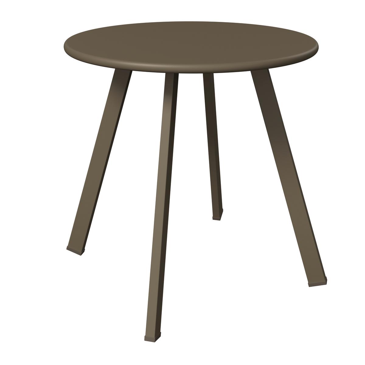 Balkonset Memphis - Braun, MODERN, Textil/Metall (87,5/78,5/61cm) - Beldano