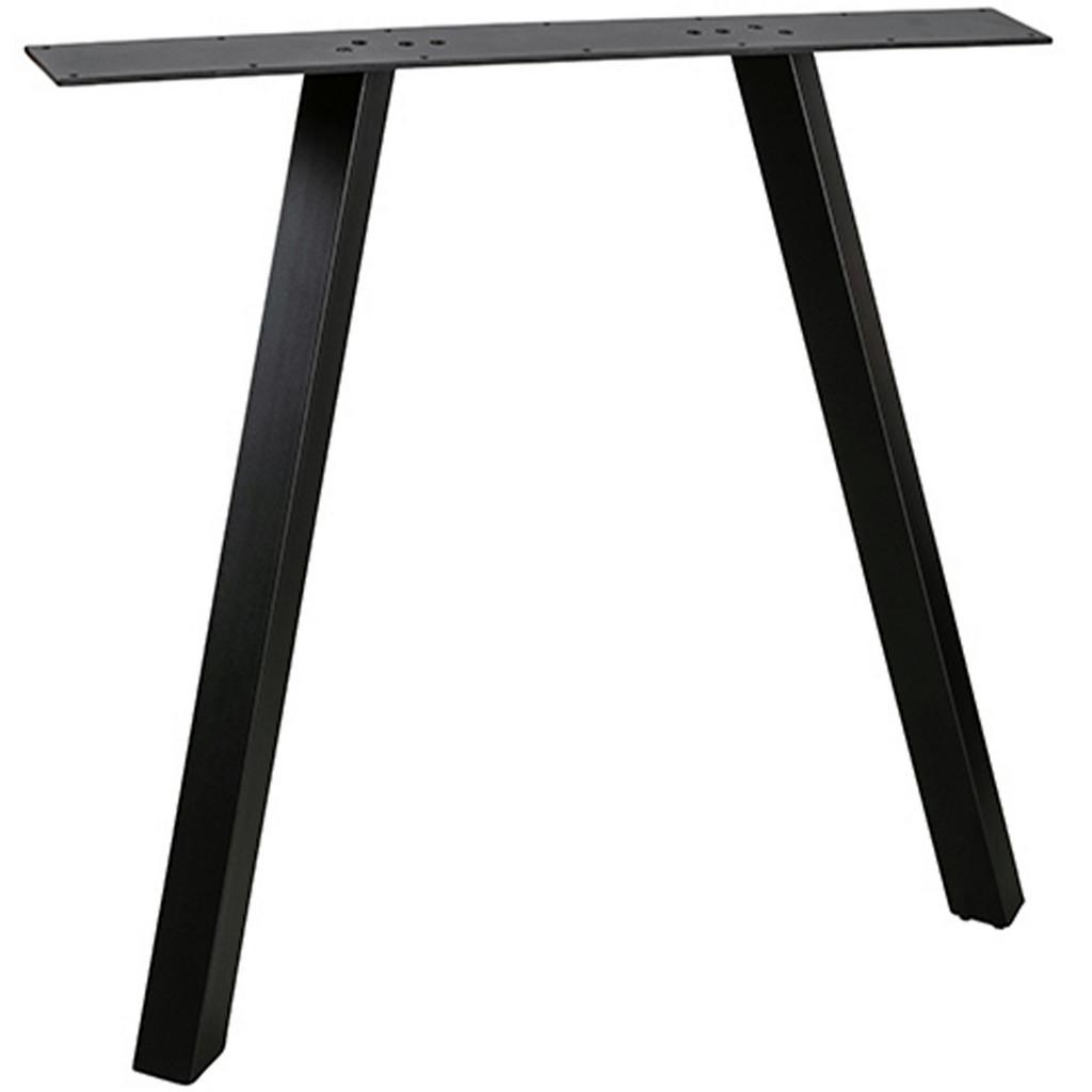 TISCHGESTELL Tablo Schwarz B: 79cm