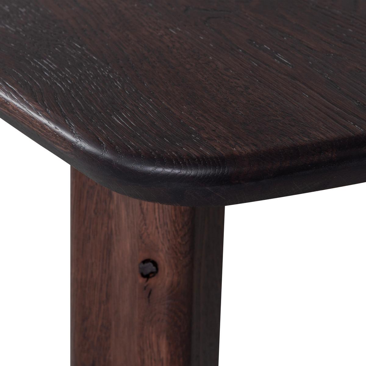 Esstisch Jouw Unieke Dunkelbraun L: 220 cm - Dunkelbraun, Design, Holz (220/100/74cm) - Livetastic