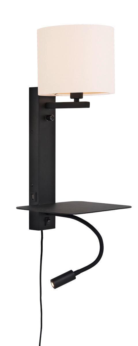 Wandleuchte Florence/Wxl/B/1815/W - Weiß, Trend (24/22/52cm) - It's about Romi