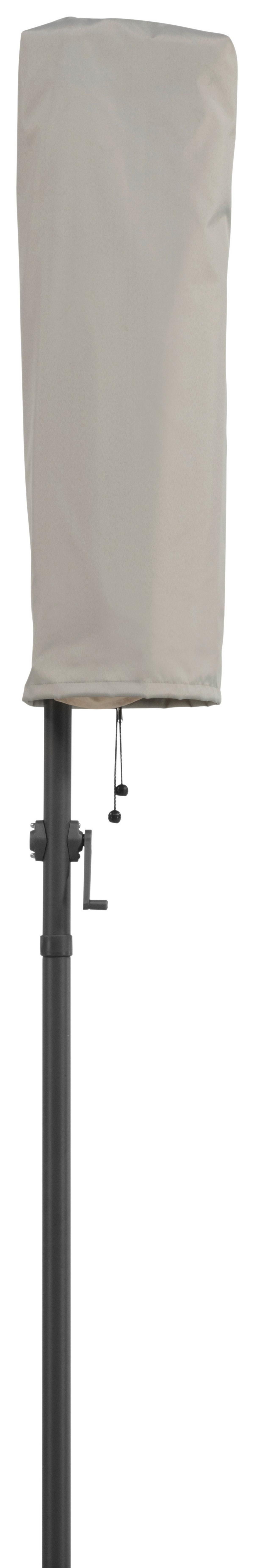 Ampelschirm Salerno Mezza BxHxT: 150x228x150 cm Apfelgrün - Anthrazit/Grün, Basics, Textil/Metall (150/228/150cm) - Schneider