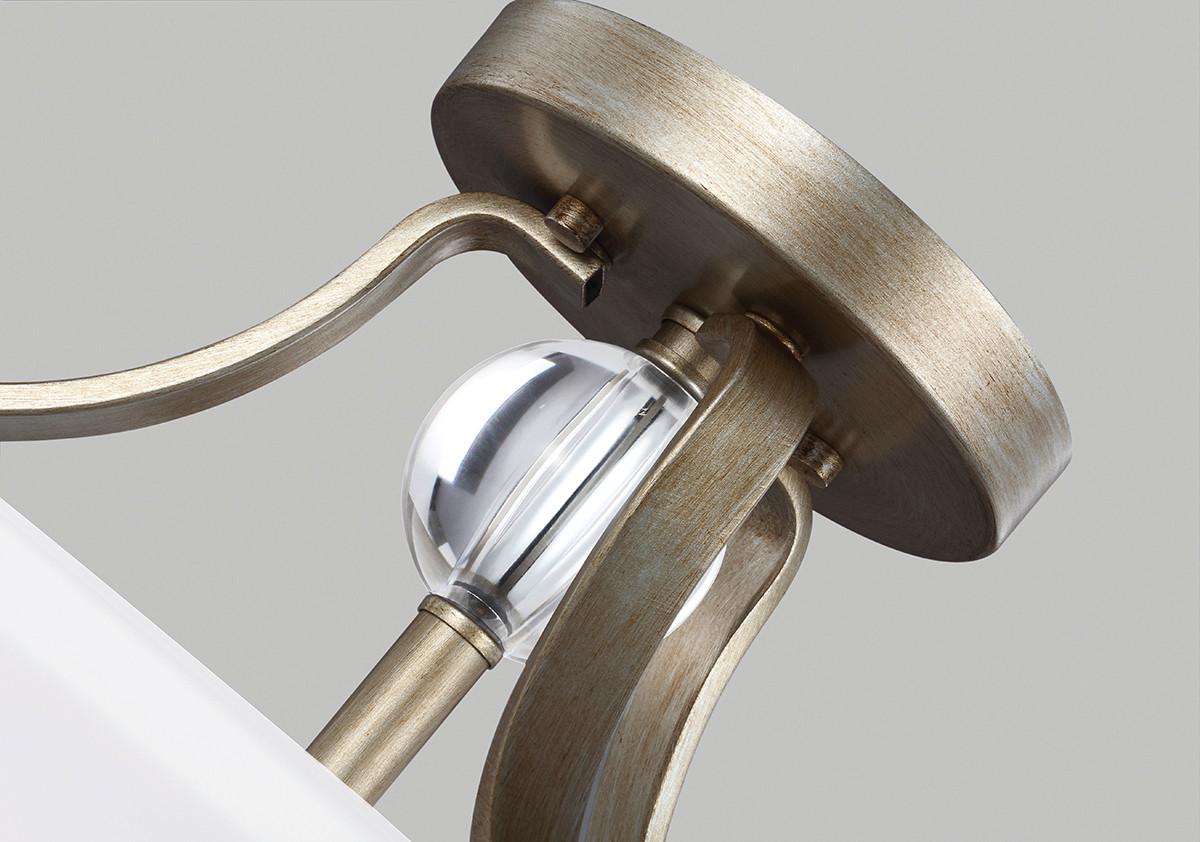 Deckenleuchte Fe-Evington-Sf-Sg - Goldfarben, Basics, Glas/Metall (35.2/29.7cm) - Elstead Lighting