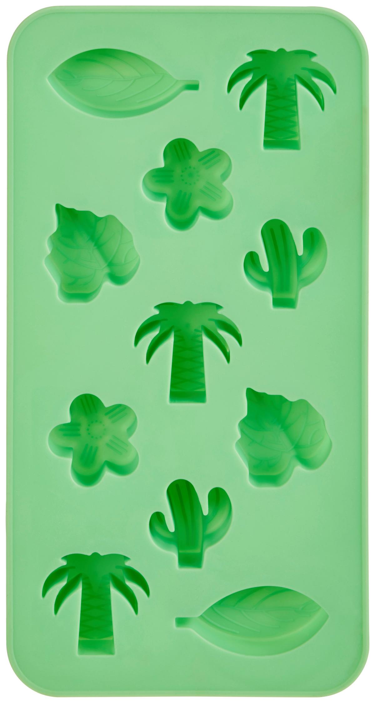 Eiswürfelform Eiswürfelform - Blau/Rot, Basics, Kunststoff (19,8/10,9cm)