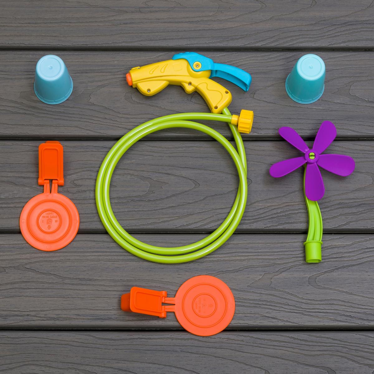 Sand- Und Wassertisch 400299 - Blau/Braun, KONVENTIONELL, Kunststoff (59,7/82,2/44,5cm) - Ambia Garden