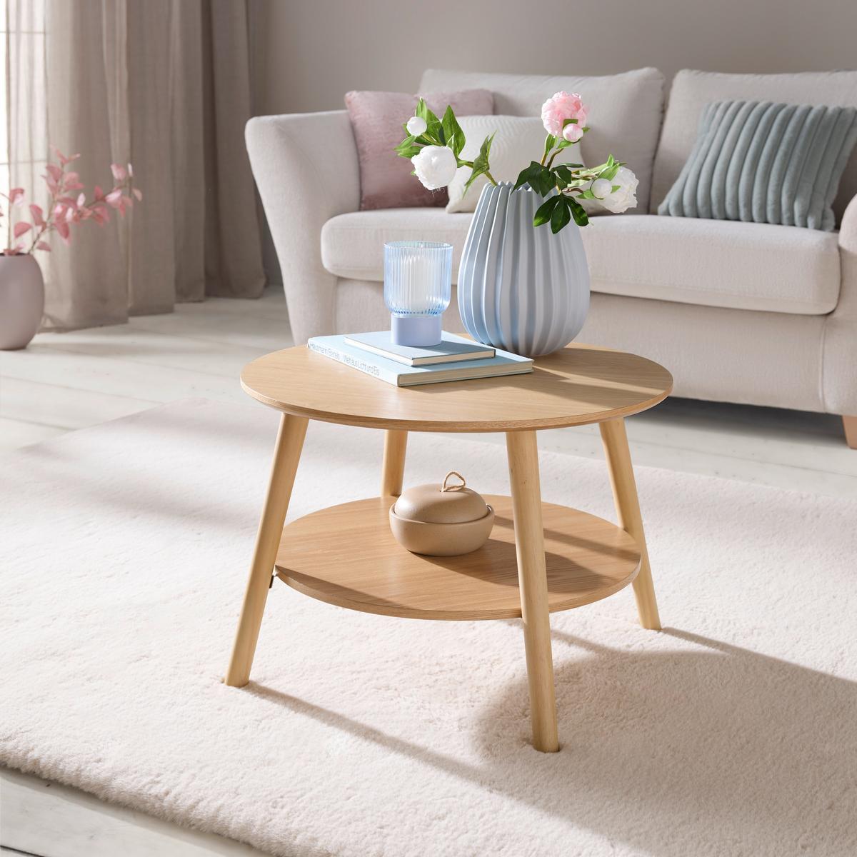 KONFERENČNÍ STOLEK FREDDY - přírodní barvy, Moderní, dřevo/kompozitní dřevo (60/43cm) - Mömax