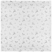 Tischdecke Lappland - Silberfarben, ROMANTIK / LANDHAUS, Textil (85/85cm) - James Wood