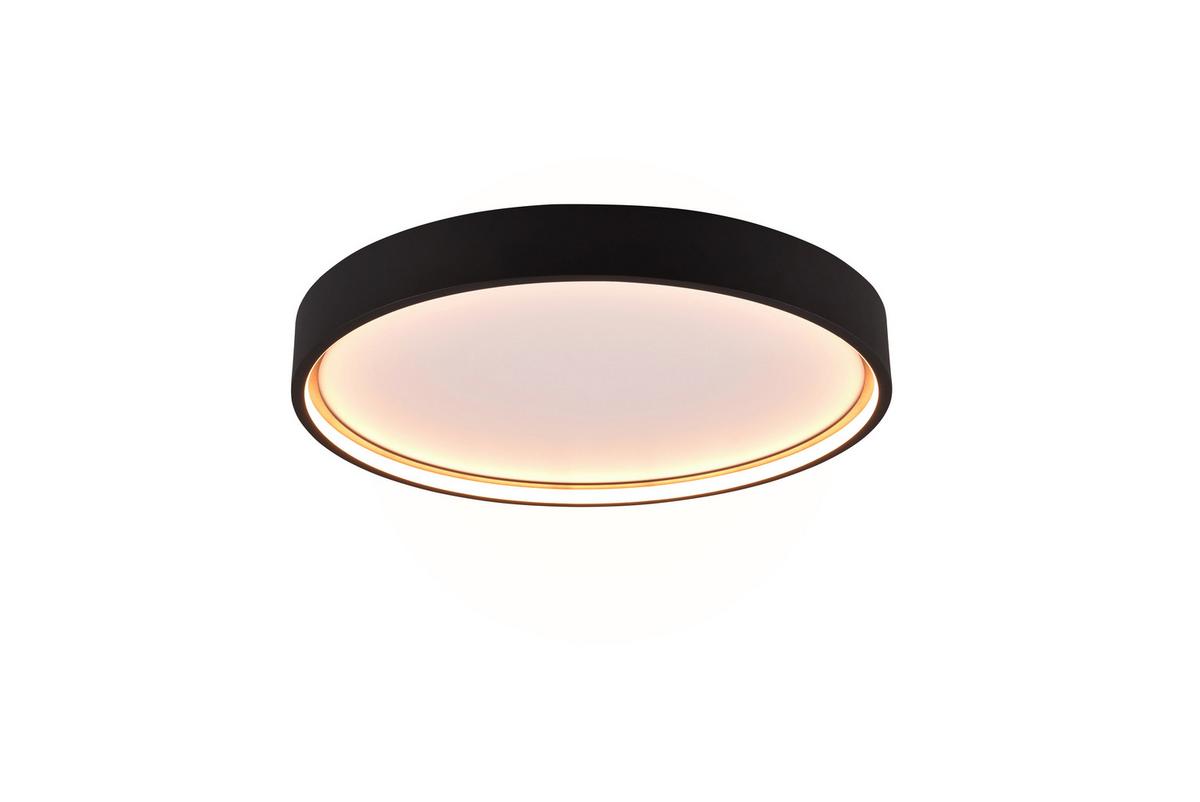 LED-Deckenleuchte 641310232 Doha - Schwarz, Basics, Metall (45/5,5cm) - Trio Leuchten