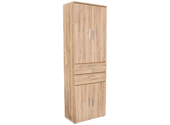 Aktenschrank Mindi - Eichefarben, MODERN, Holzwerkstoff/Kunststoff (80,5/219,9/34,1cm) Aktenschrank Mindi - Eichefarben, MODERN, Holzwerkstoff/Kunststoff (80,5/219,9/34,1cm)