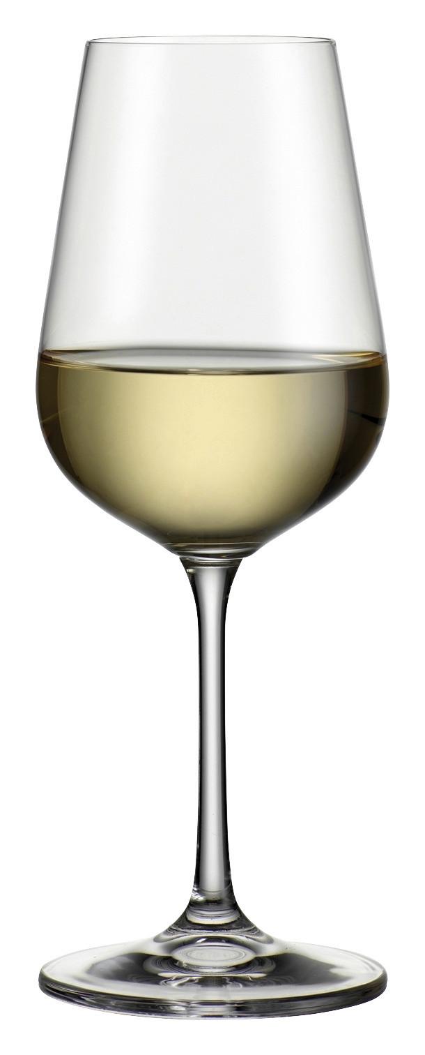 SKLENICE NA BÍLÉ VÍNO NORMA -TOP- - čiré, Moderní, sklo (0,36l) - Bohemia
