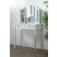 Schminktisch Sabrina - Weiß, MODERN, Glas/Holz (80/136/40cm) Schminktisch Sabrina - Weiß, MODERN, Glas/Holz (80/136/40cm)