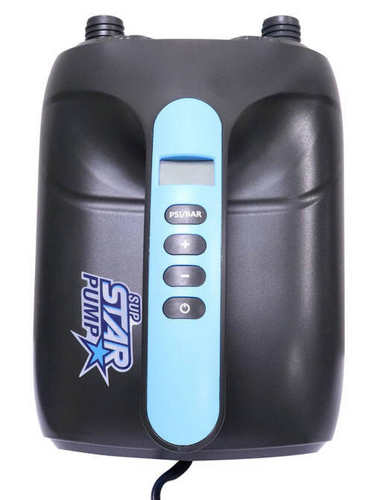 Luftpumpe Elektrisch Sup Star Pump 8 - Blau/Schwarz, Basics, Kunststoff (17/19/27cm)