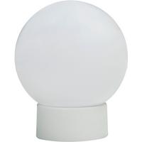 Bad-wandleuchte Ip40 Weiß - Weiß, Basics, Kunststoff (15/18cm)