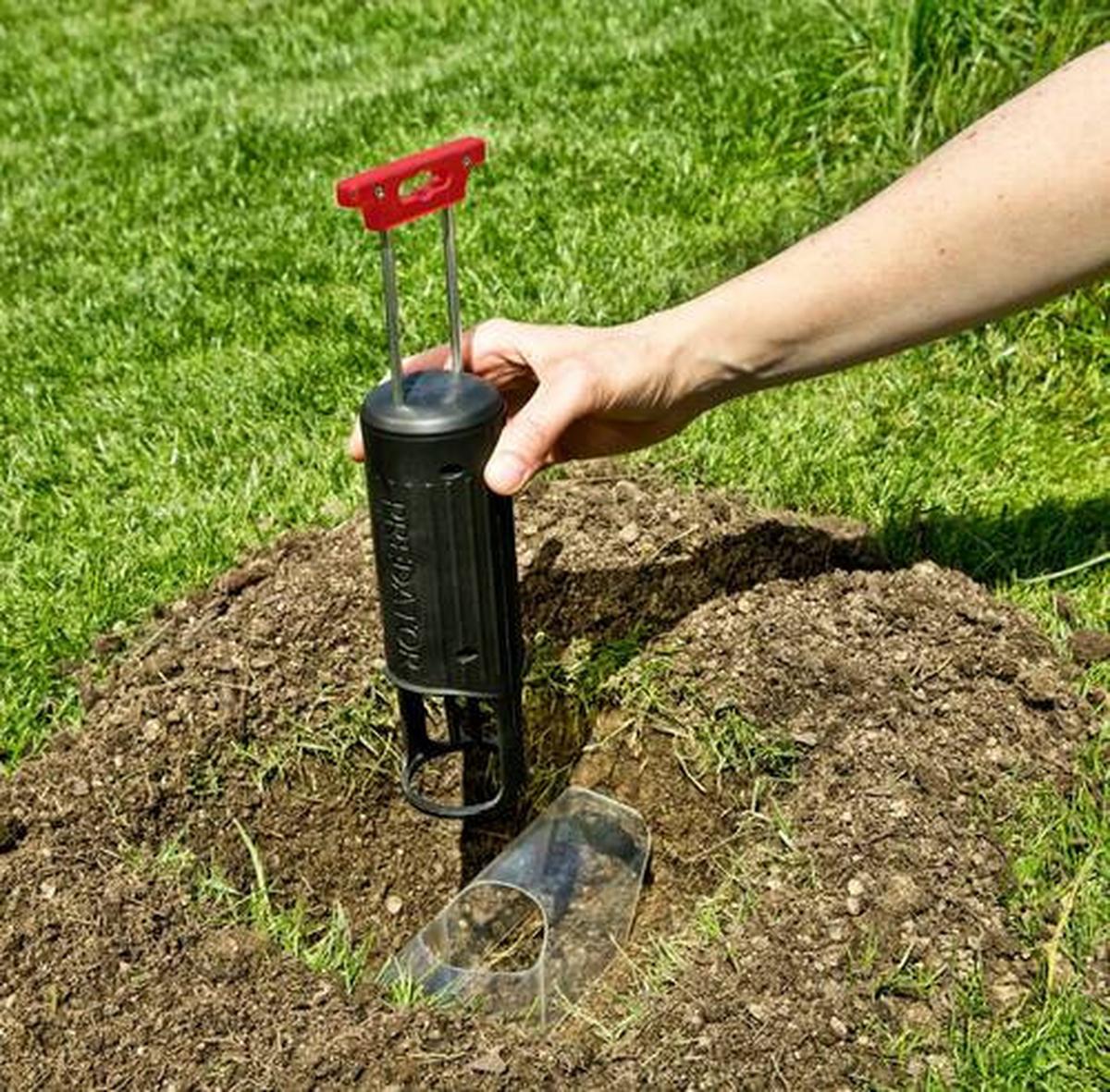 Wühlmausfalle Predator Schlagfalle Kunststoff - Transparent/Schwarz, Basics, Kunststoff (6,5/22/25cm)