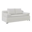 Schlafsofa Alice - Schwarz/Weiß, MODERN, Textil (202/73-92/105cm) - Luca Bessoni
