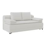 Schlafsofa Alice - Schwarz/Weiß, MODERN, Textil (202/73-92/105cm) - Luca Bessoni