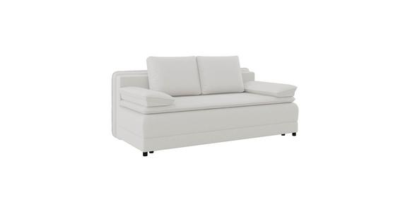 Schlafsofa Alice - Schwarz/Weiß, MODERN, Textil (202/73-92/105cm) - Luca Bessoni