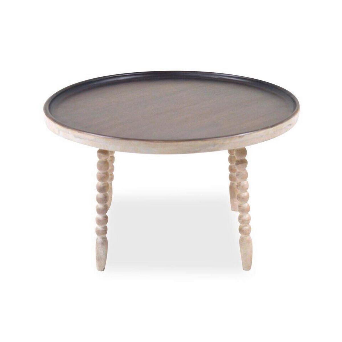 Couchtisch Kayakalp Naturfarben B: 60 cm - Naturfarben, Design, Holz (60/60/35cm) - MID.YOU