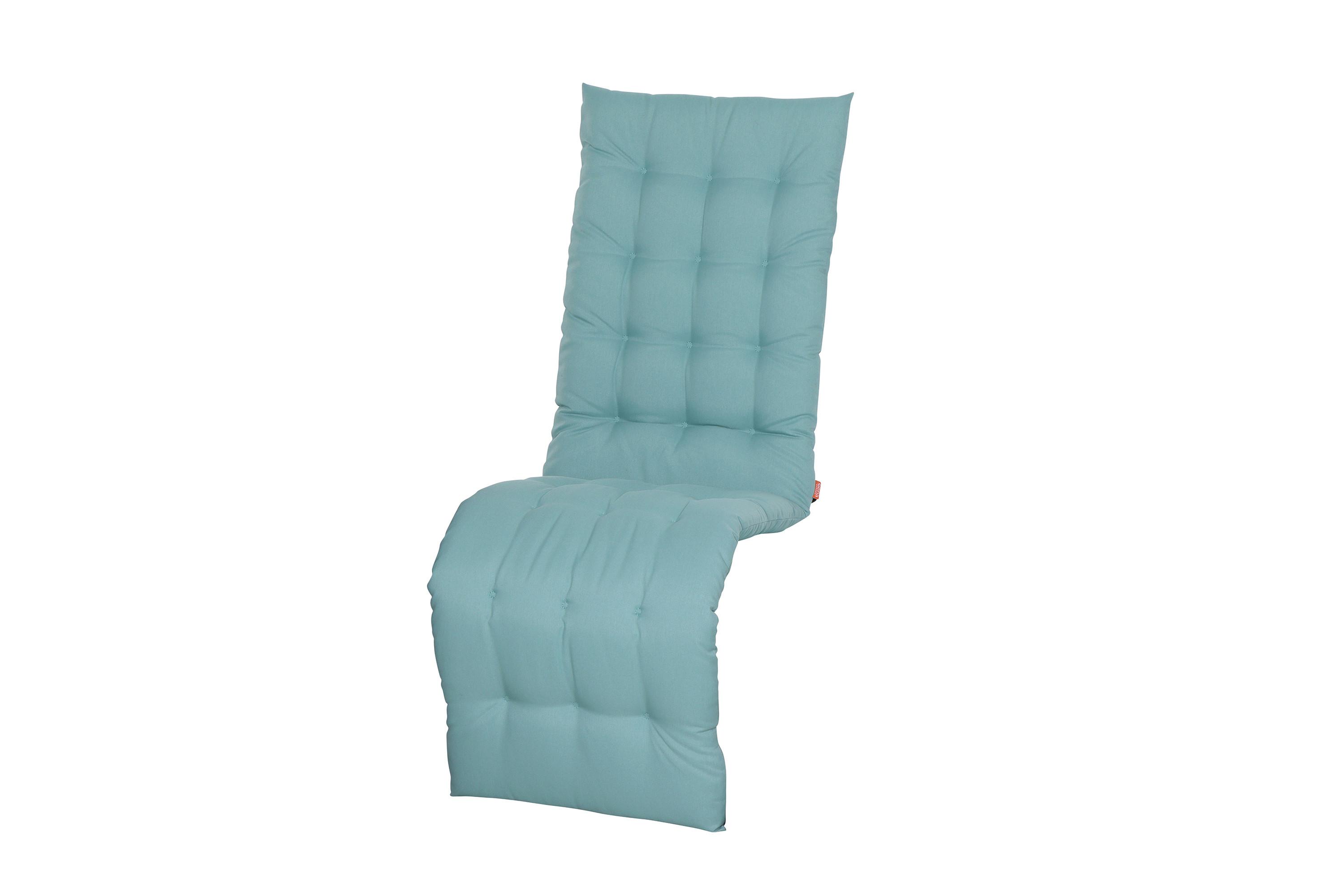 Liegenauflage N41941 - Türkis, KONVENTIONELL, Textil (48/6/160cm) - Siena Garden