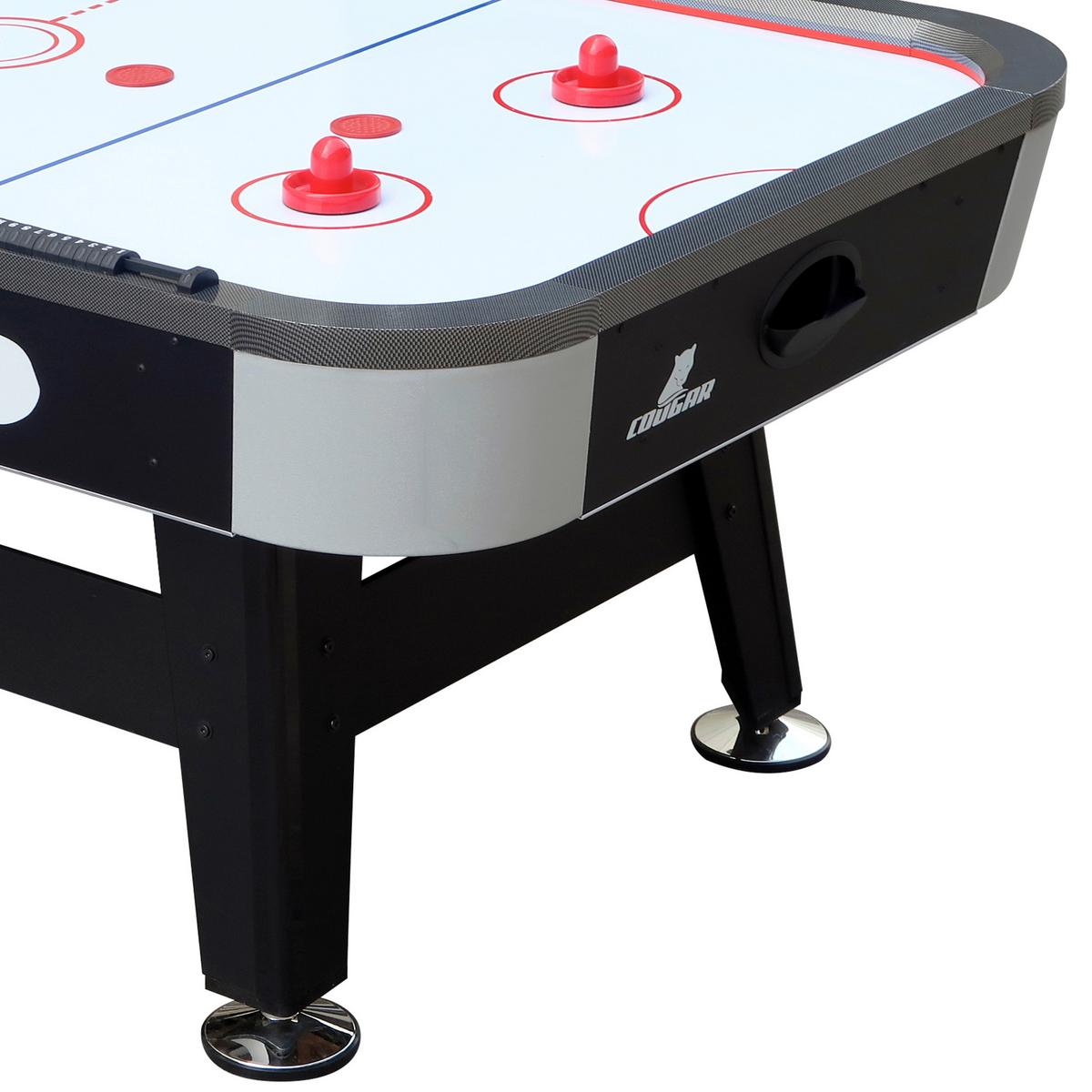 Tisch-Eishockey Super Scoop L: 213 cm Schwarz mit Puck - Schwarz, Basics, Holz (122/81/213cm) - Ambia Garden