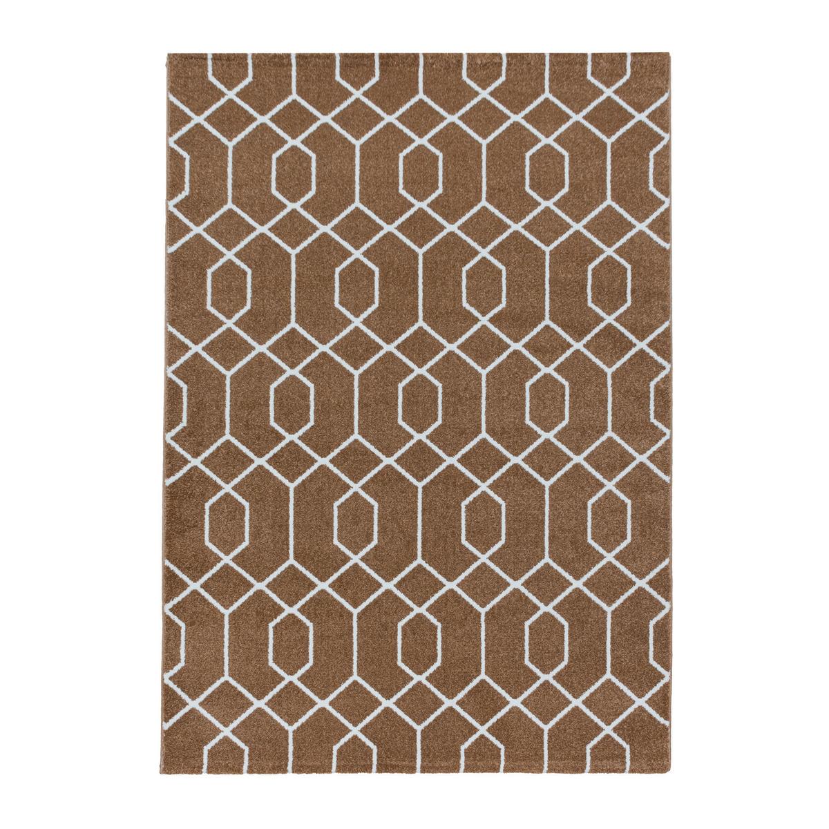 Teppich Läufer Kupfer Efor 80x250 cm - Kupferfarben, Basics, Textil (80/250cm)