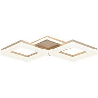 STROPNÉ LED SVIETIDLO KOOL - šampanská, Modern, kov/plast (62/31/9cm) - Mömax
