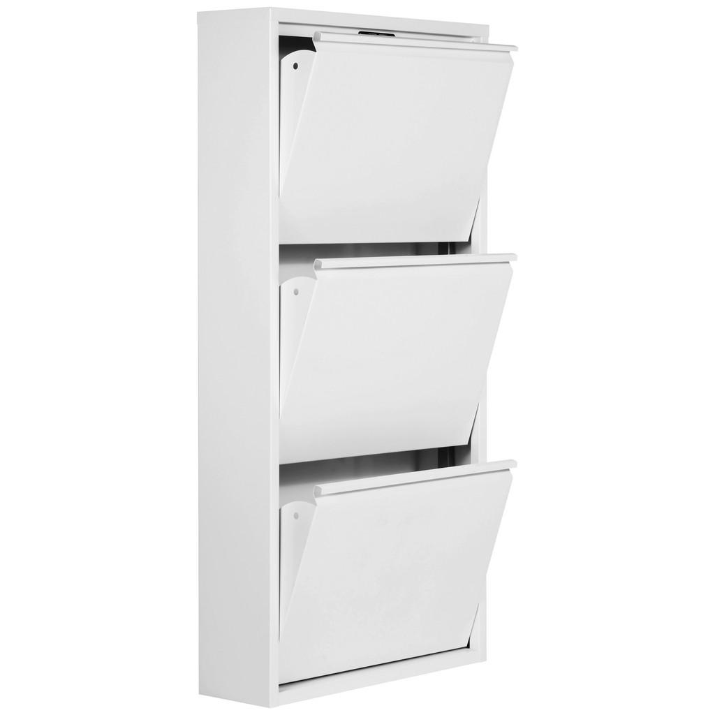 Schuhkipper Casa 3 Klappen Weiß B: 50 cm
