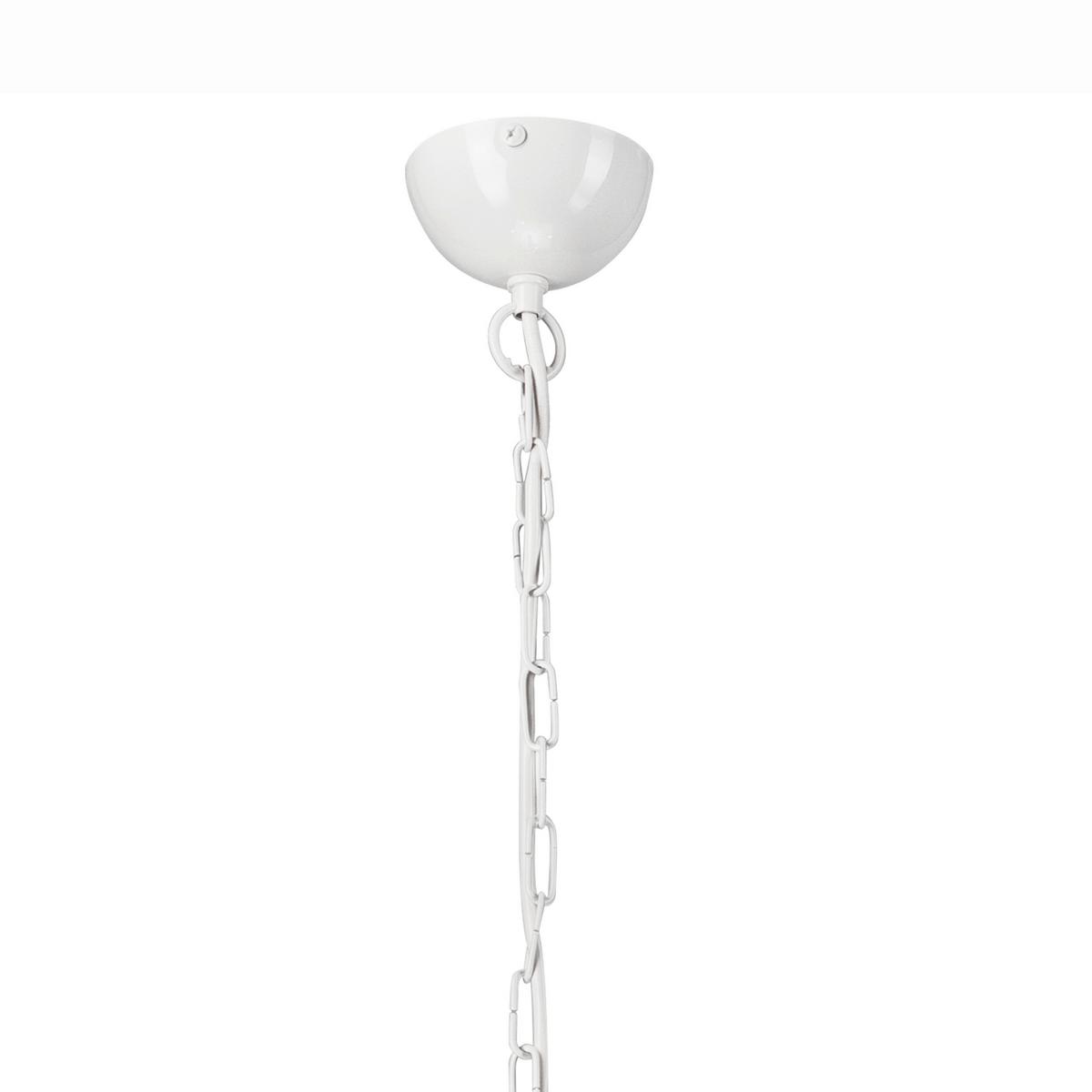 Pendelleuchte Tiffany_44583 - Weiß Hochglanz, KONVENTIONELL, Metall (98/54/98cm)