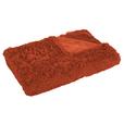 Kuscheldecke Carina Terracotta 150x200 cm Double Face - Terracotta, MODERN, Textil (150/200cm) - Luca Bessoni