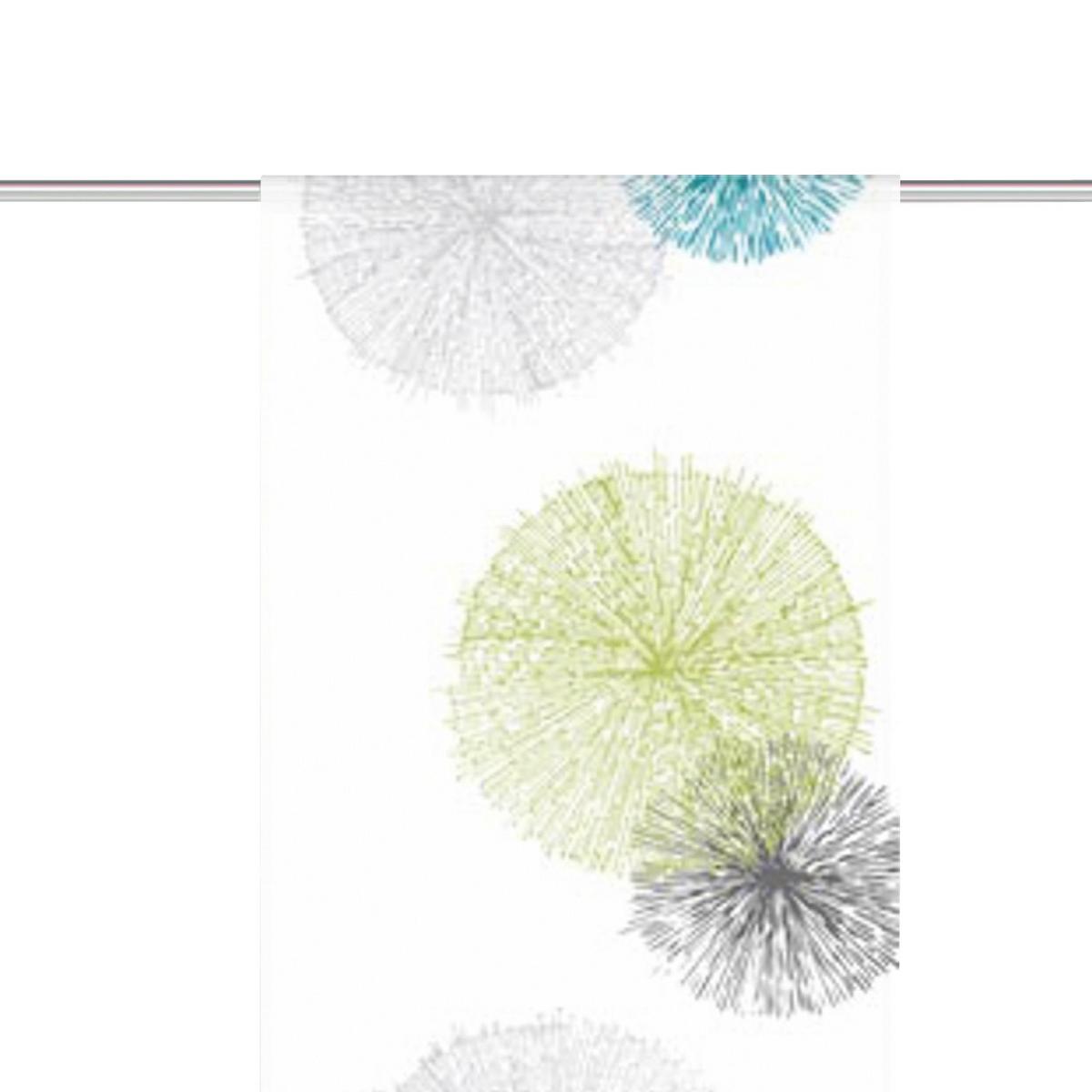 Flächenvorhang 3-Tlg. Rawlins B: 60 cm, Grün, Blickdicht - Grün, Basics, Textil (60/245cm)