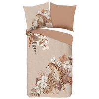 Wendebettwäsche Chevy Braun Taupe Beige 135x200 cm - Taupe/Beige, Natur, Textil (135/200cm)