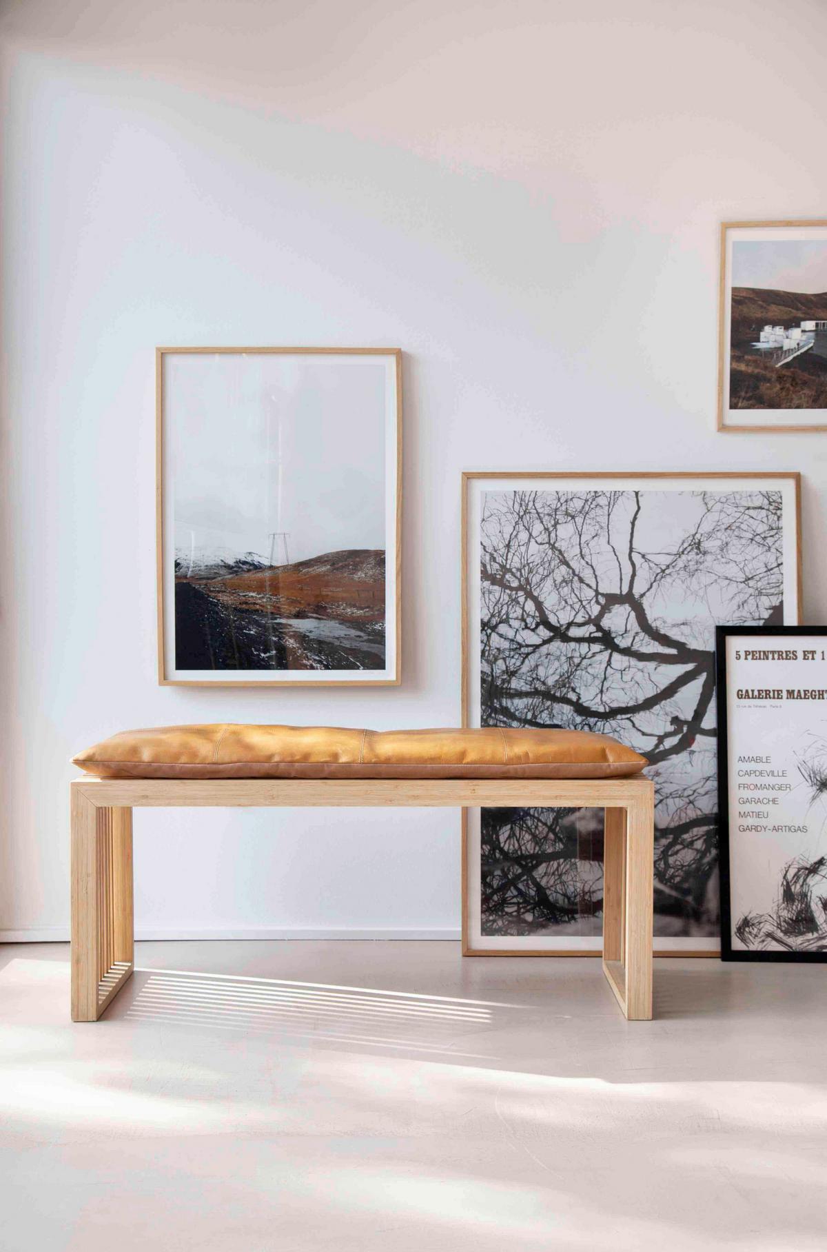 SITZBANK RIB - Naturfarben, KONVENTIONELL, Holz (104/43/35cm) - MID.YOU