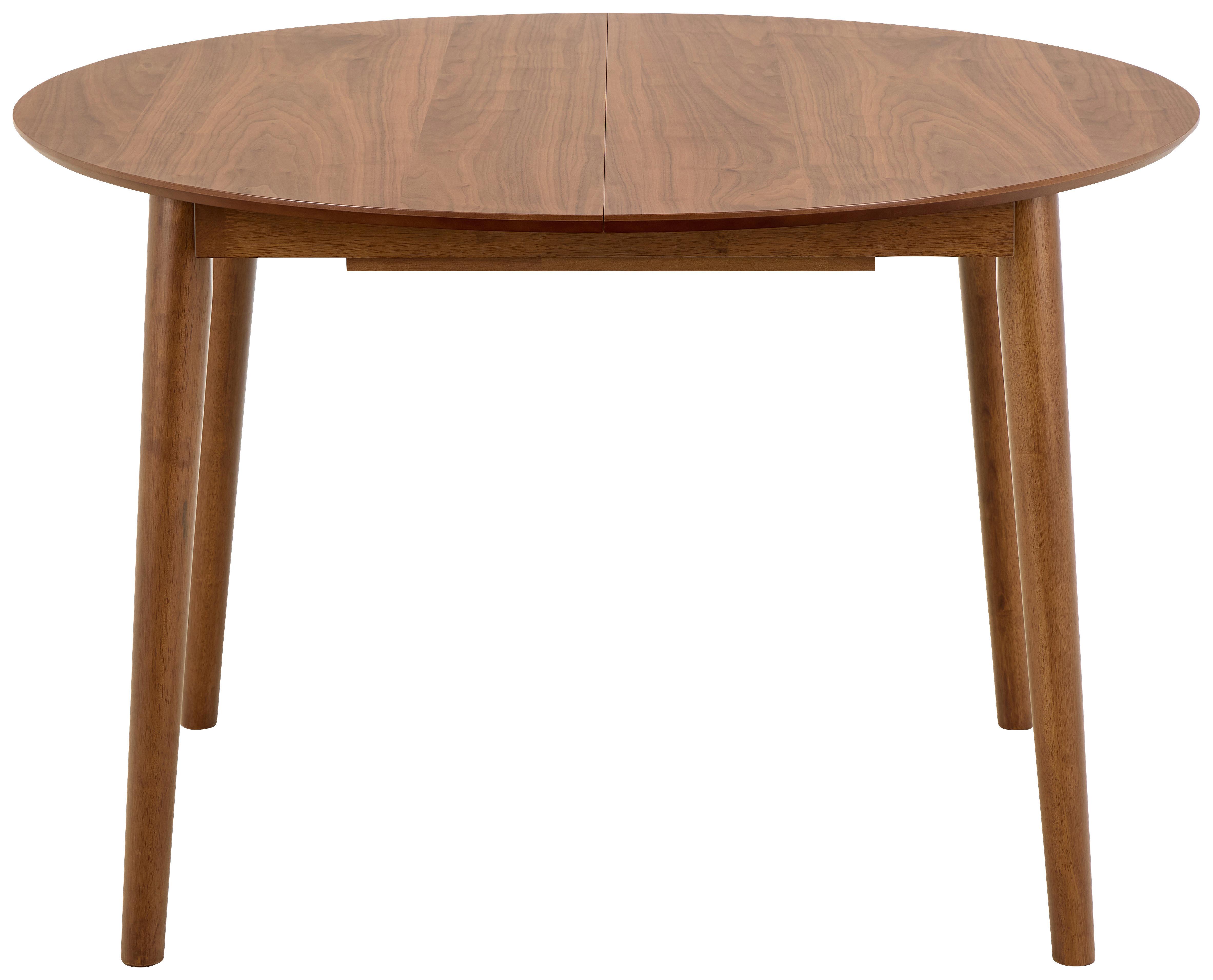 Rozťahovací stôl MONTREUX 115-154x75cm - farba vlašského orecha, Basics, drevo (115-154/115/75cm) - MID.YOU