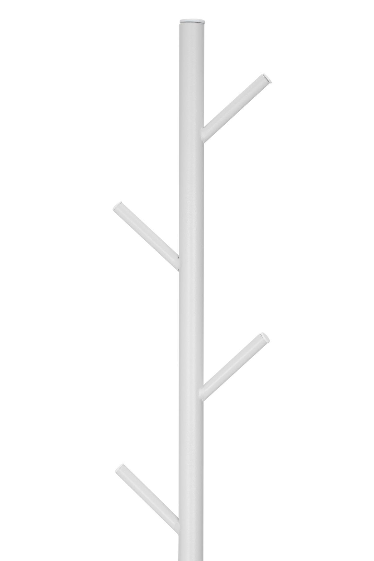 KLEIDERSTÄNDER Weiß B: 28cm - Weiß, MODERN, Metall (28/176/28cm) - P & B