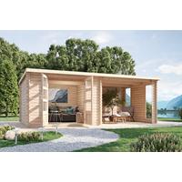 Gartenhaus Tara 40033 TARA - Fichtefarben, Basics, Holz (560/203/297cm)