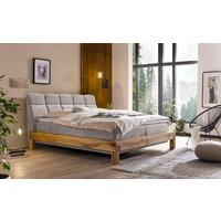 Boxspring-ágy Bed Bull H4/h4, 180/200cm - bézs, Natur, textil (180/200cm) - Livetastic