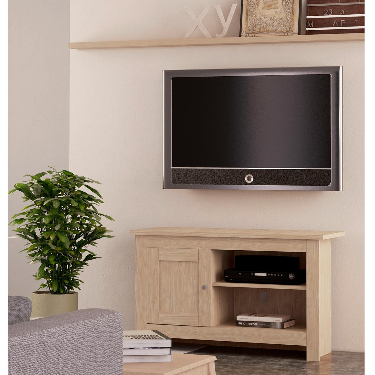 Lowboard Emerald Eiche Dekor B: 95cm - Sonoma Eiche, Design, Holzwerkstoff (95/58/39cm) - MID.YOU