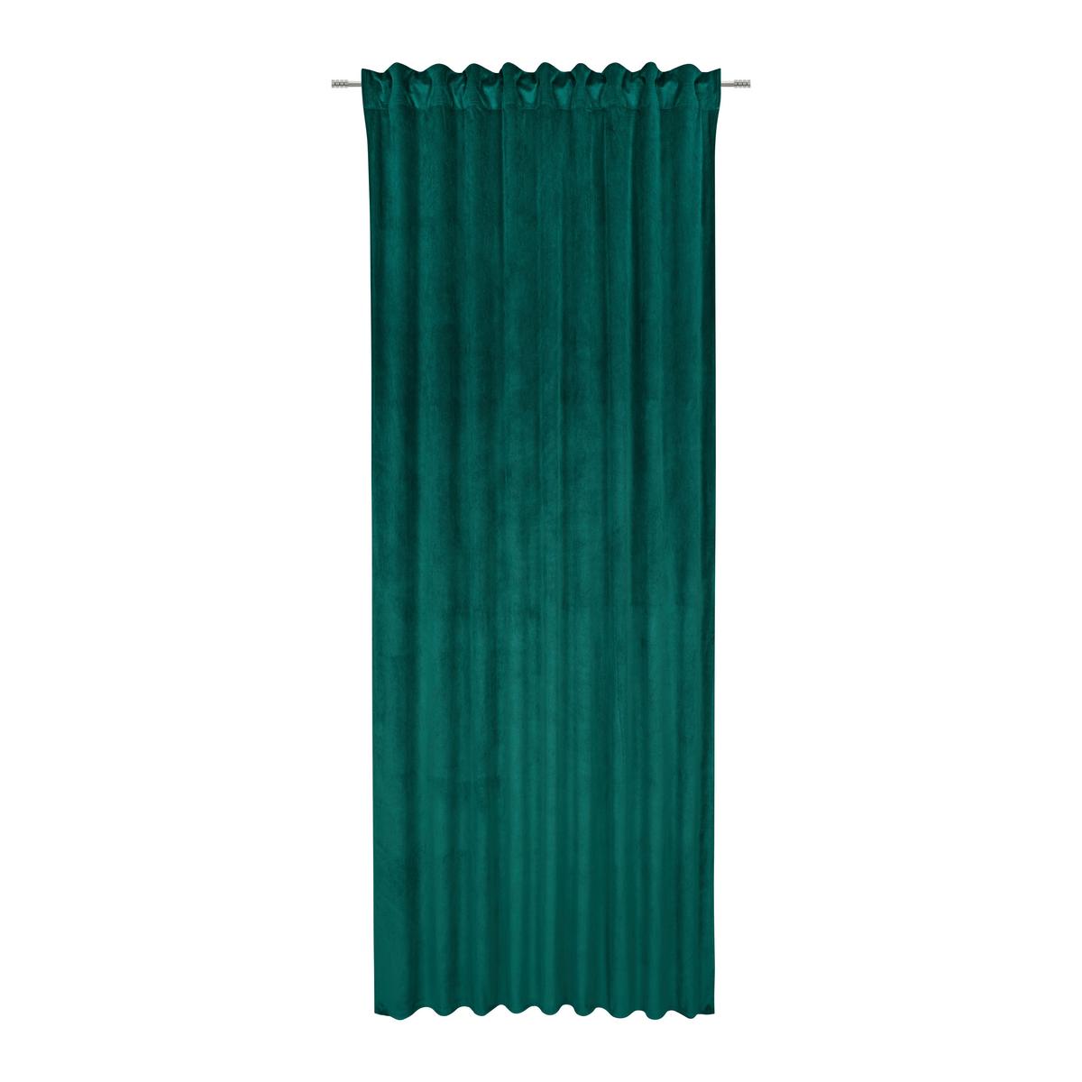 Hotový závěs Bianca, 140/245cm - tmavě zelená, Konvenční, textil (140/245cm) - Modern Living