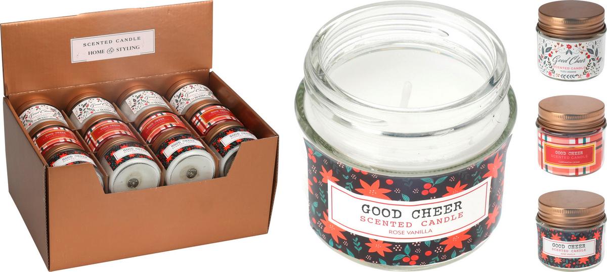 Kerze im Glas Sandy - Basics (6.2/5.5cm)