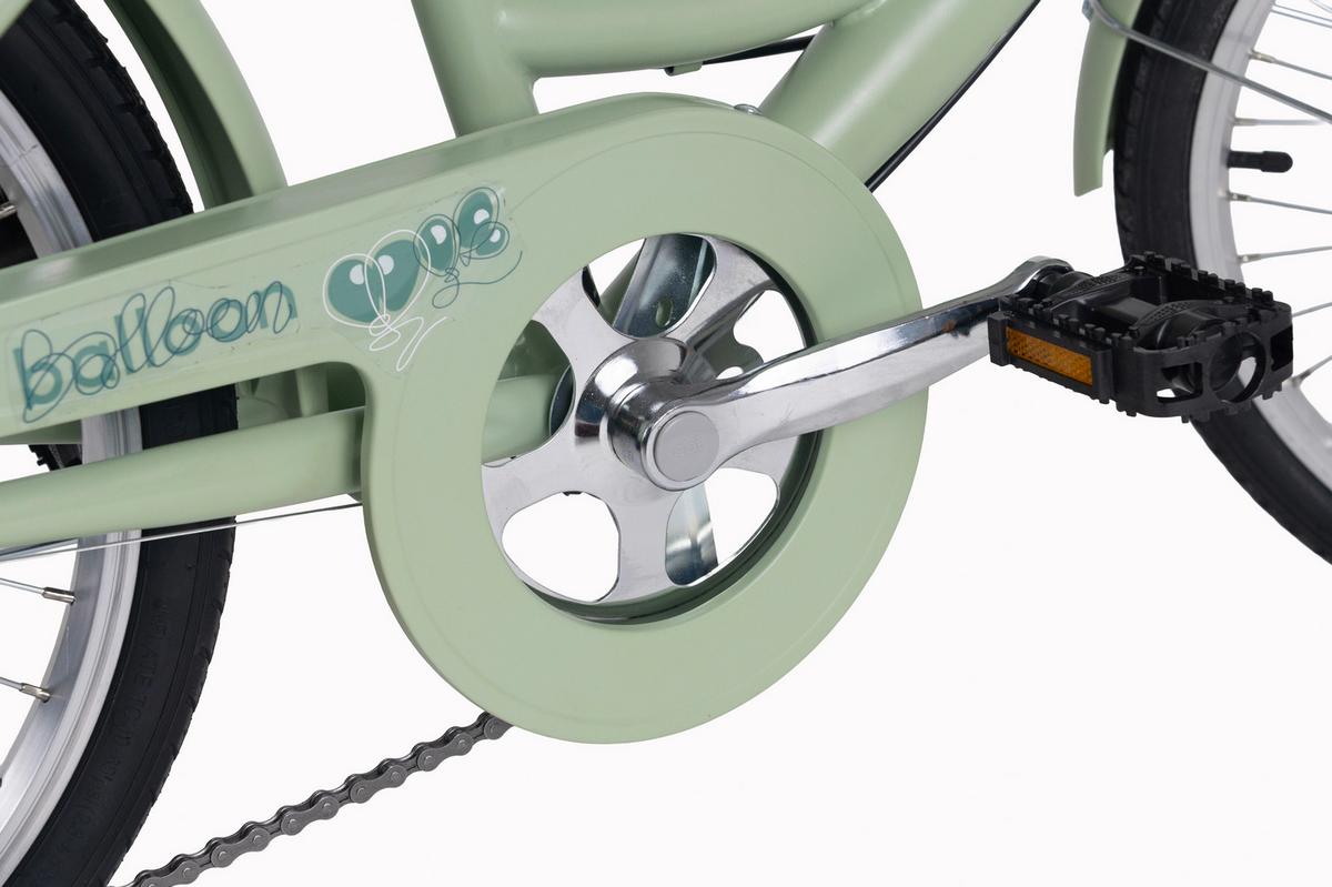 Kinderfahrrad 20'' DaCapo grün - Grün, Basics, Metall (25/140/60cm)