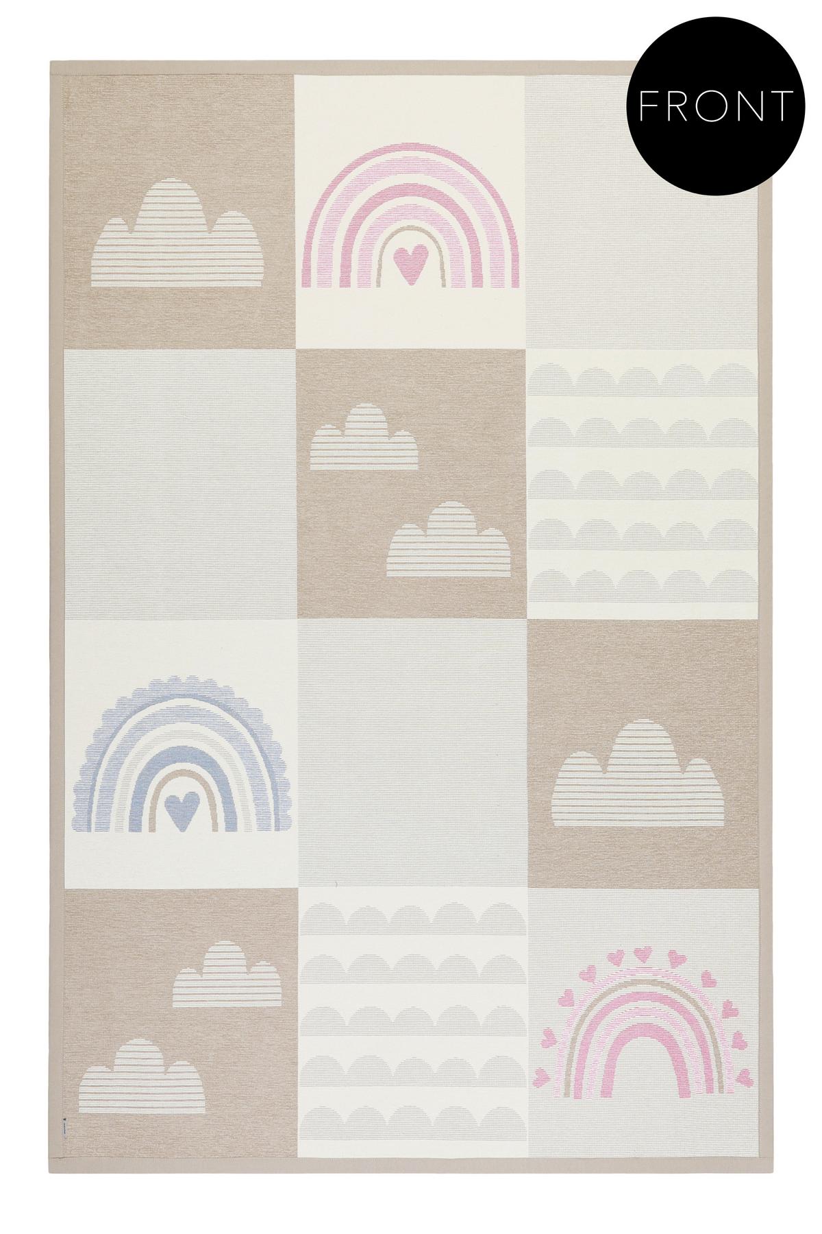 Kinderteppich Beige, BxL: ca. 70x140 cm - Beige, Trend, Textil (70/140cm) - Esprit