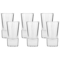 Snapsz Pohár Szett 6db-os Maximilian - átlátszó, Modern, üveg (3,8/6,8cm) - Luca Bessoni