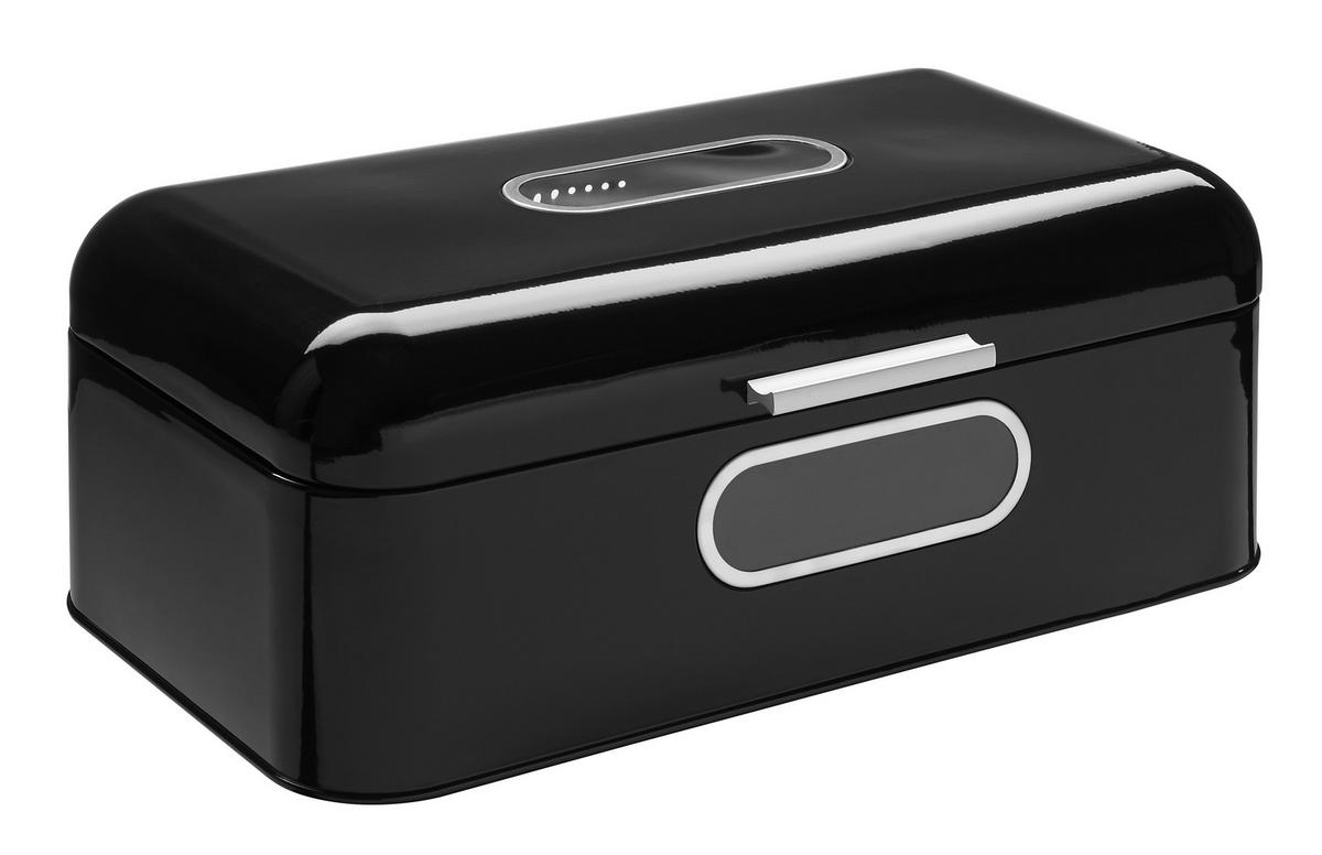 Brotbox in Schwarz