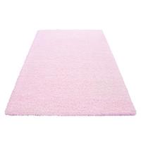 Hochflor Teppich Pink Life 140x200 cm - Pink, Trend, Textil (140/200cm)