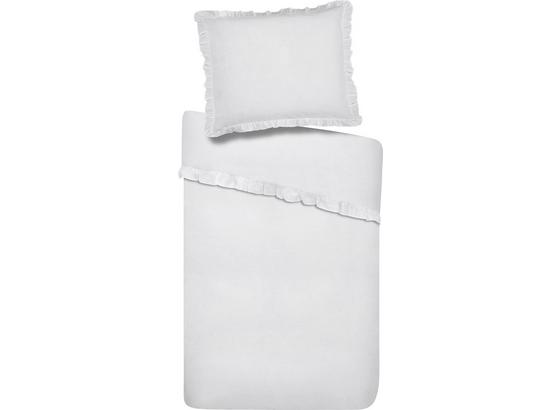 Povlečení Rüschen - bílá, Romantický / Rustikální, textil (140/200cm) - Zandiara Povlečení Rüschen - bílá, Romantický / Rustikální, textil (140/200cm) - Zandiara