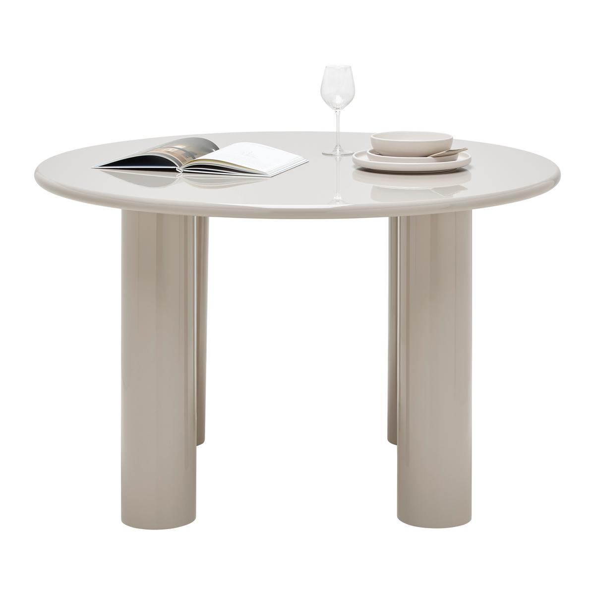 JÍDELNÍ STŮL NORA -TREND- - kašmírová, Moderní, kompozitní dřevo (120/76/120cm) - Mömax